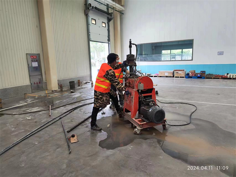 麻栗坡厂房地面下沉塌陷注浆加固施工